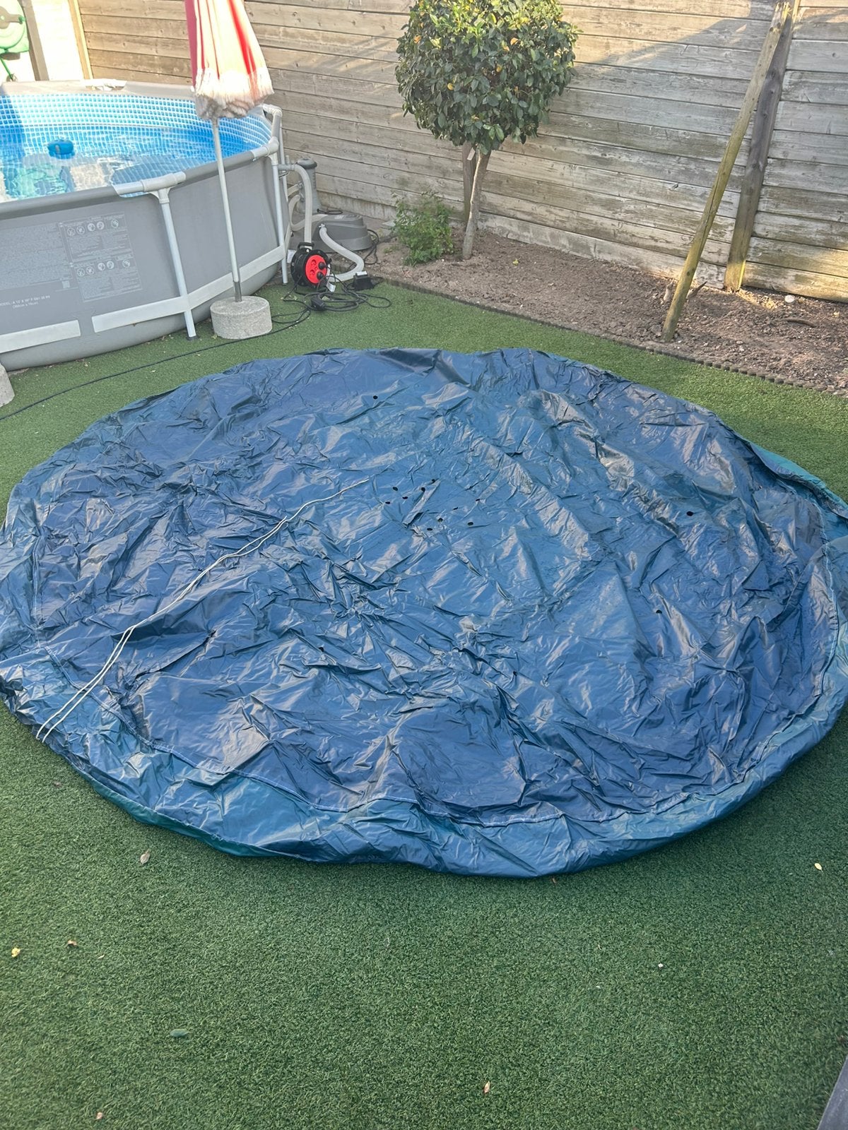 INTEX afdekzeil 305 cm, Tuin en Terras, Ophalen of Verzenden, Afdekzeil