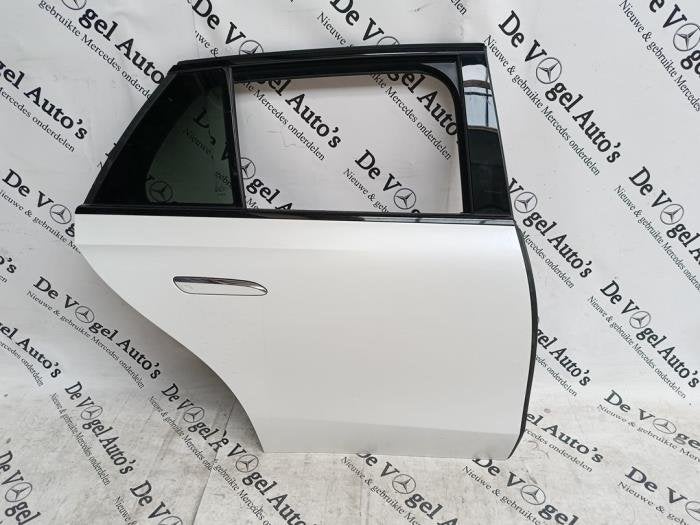 Portière 4portes arrière droite d'un Mercedes E-Klasse, 3 mois de garantie, Utilisé, Porte, -