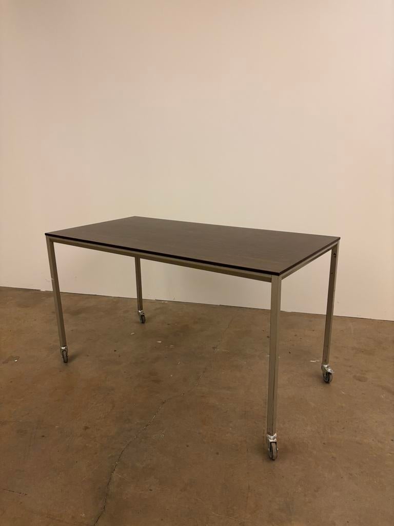 Mewaf vintage tafel HPL bovenbladp, Ophalen