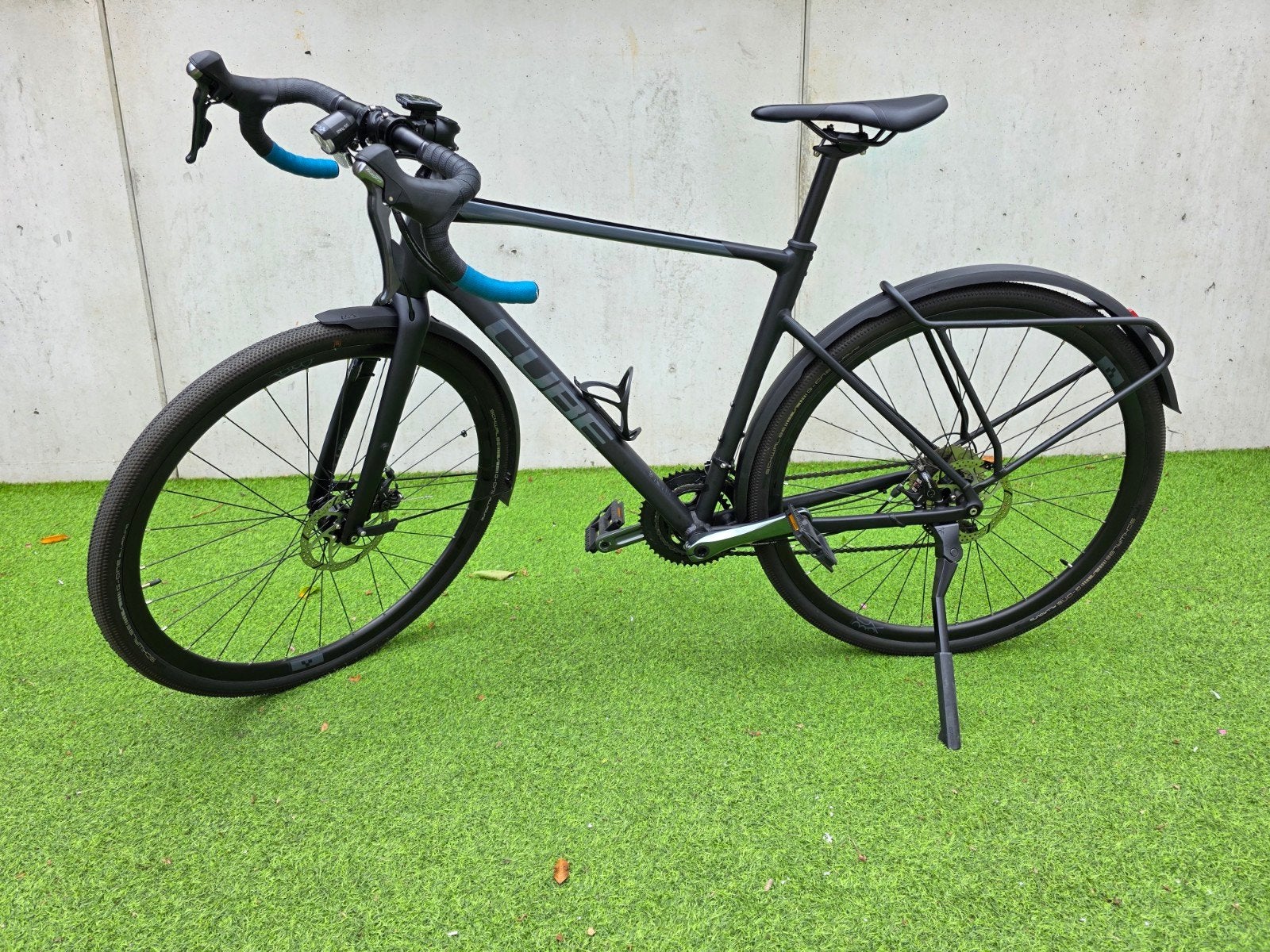 Cube Nuroad Pro Fe Gravel Bike maat M 56cm zwart bj 2021, 28 inch, Zo goed als nieuw, Meer dan 20 versnellingen, Schijfrem