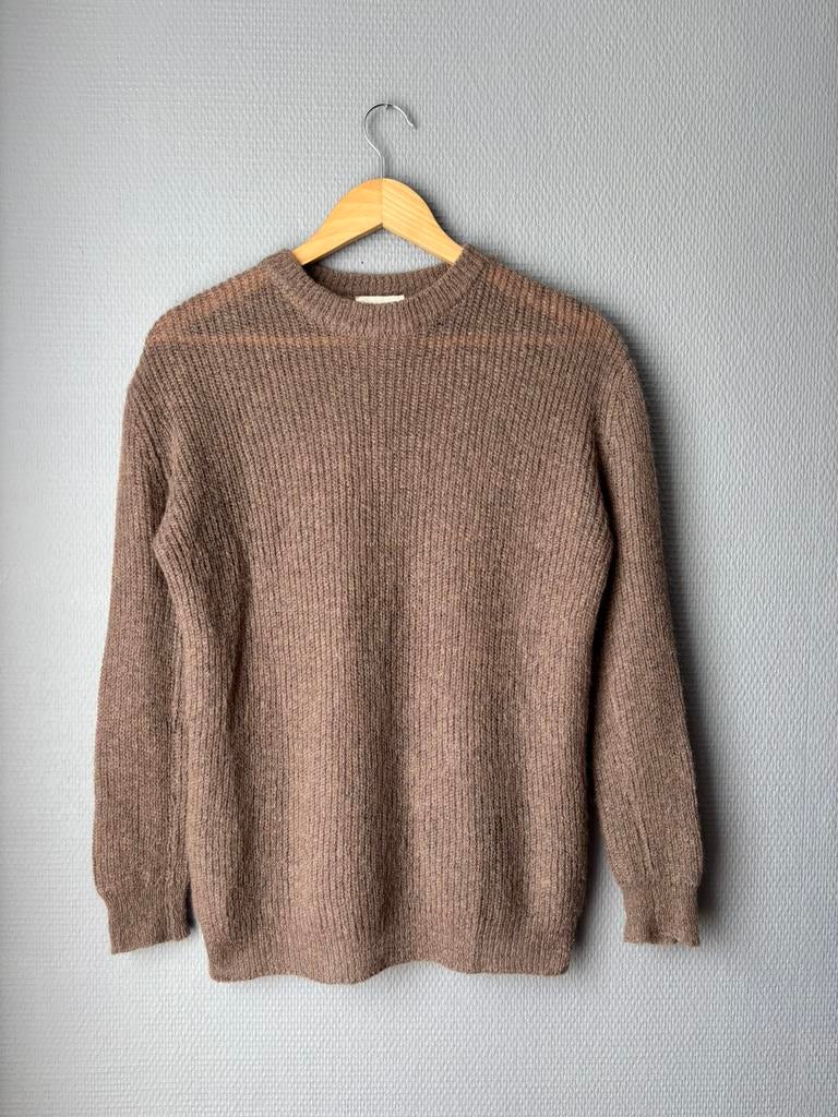 American Vintage - Sweat mohair - S, Envoi, Porté, Taille 36 (S), Brun