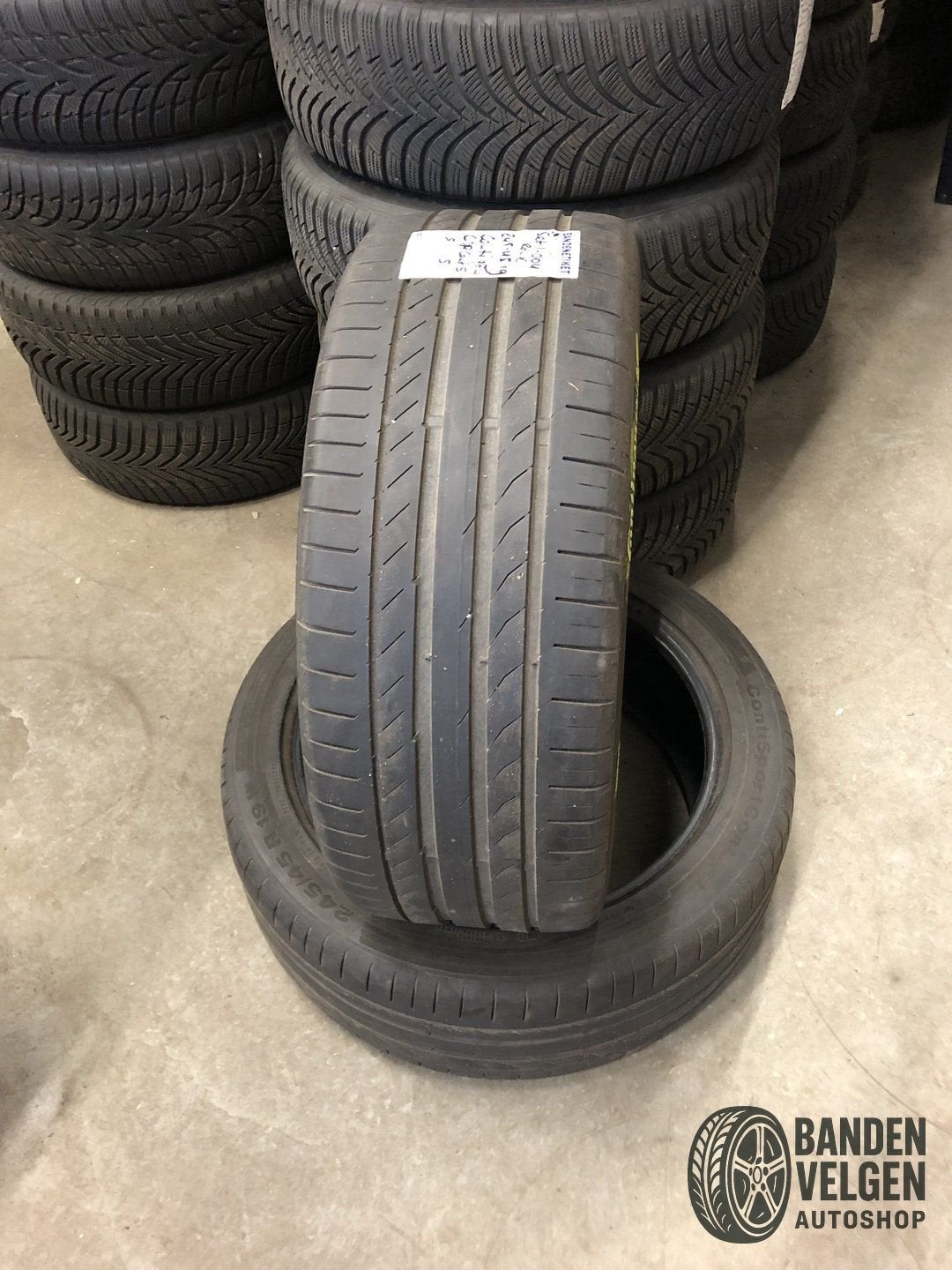 2 x 245-45-19 98W Continental ContiSportContact 5 SUV prijs, 19 inch, -, -, Ophalen of Verzenden