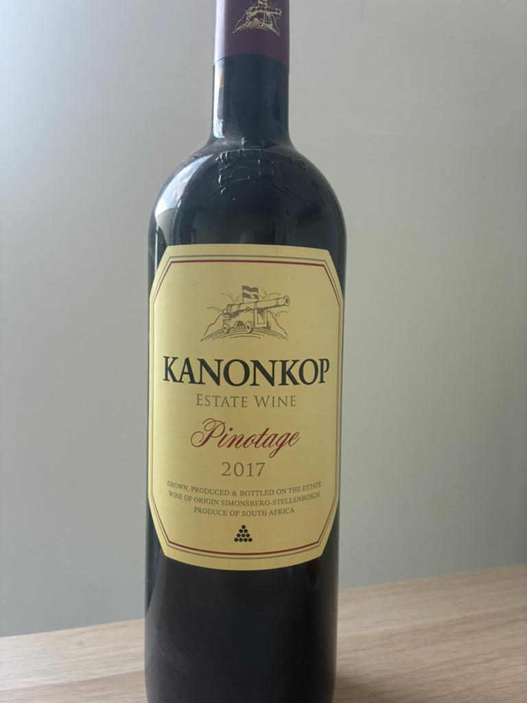 Pinotage des vins du domaine Kanonkop 2017, Collections, Vins, Neuf, Vin rouge, Afrique, Pleine, Enlèvement