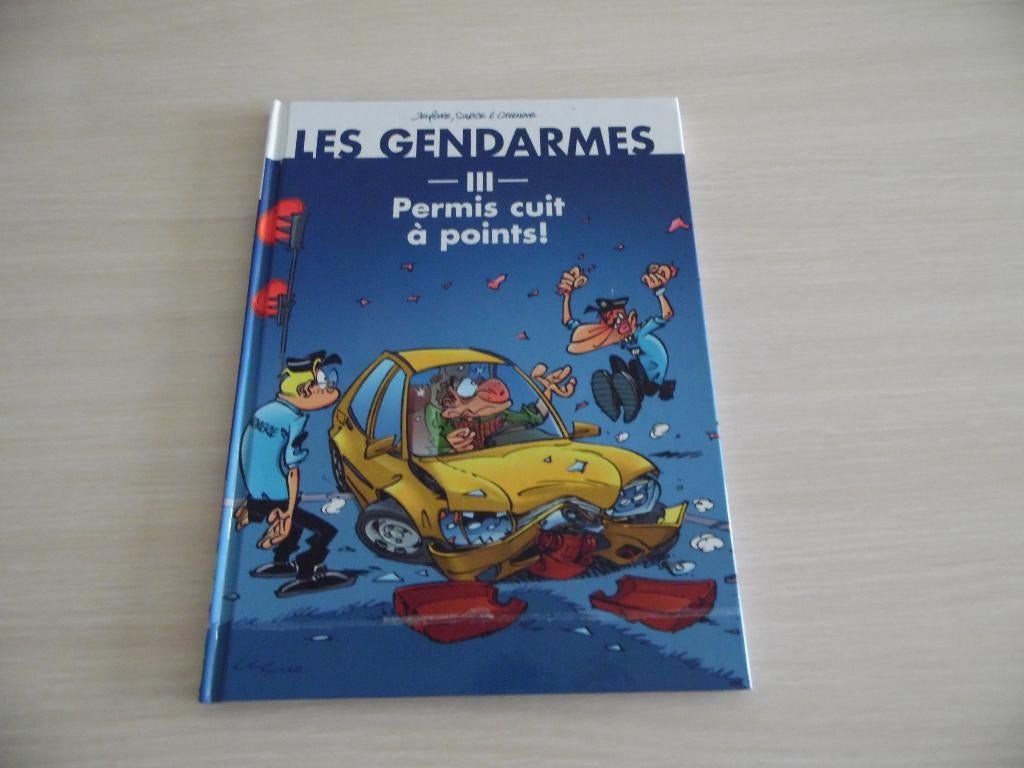 LES GENDARMES       PERMIS CUIT Á POINTS !, Enlèvement ou Envoi, Une BD, Comme neuf, Jenfevre
