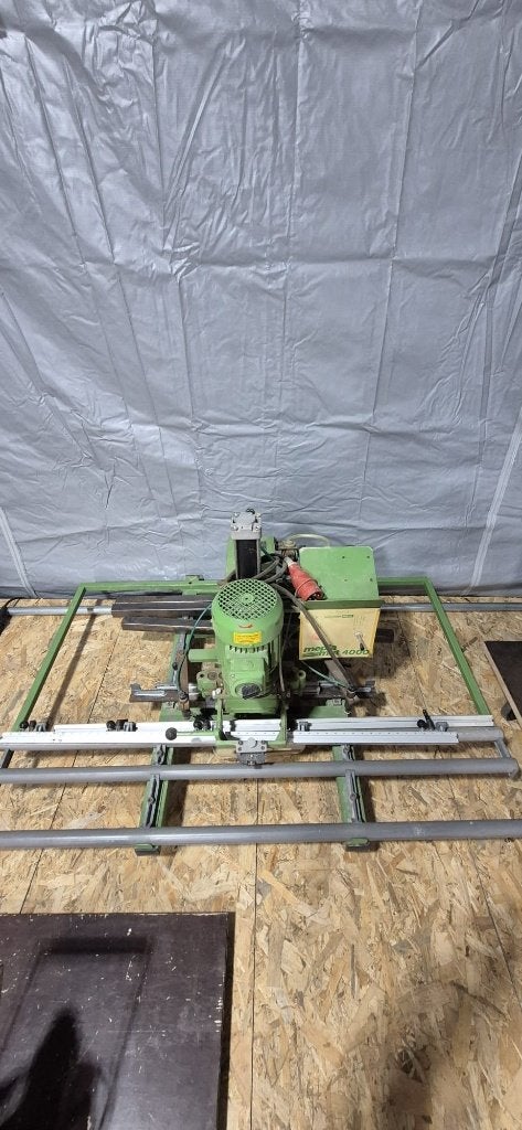 Mepla Mat M2000 Pneumatic scharnier + RIJBORING boormachine, Ophalen, Gebruikt