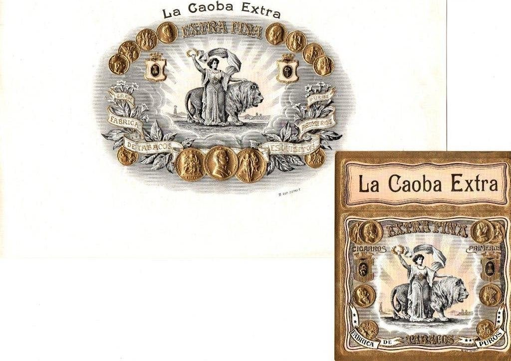 ÉTIQUETTES DE CIGARES, Enlèvement ou Envoi, Neuf, Autres types