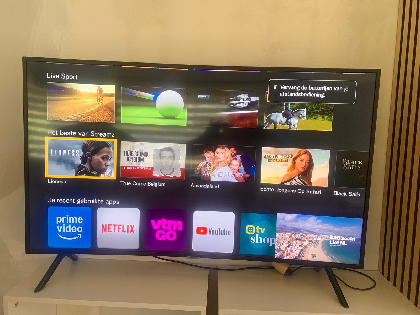 Samsung curved smart TV, Ophalen, Gebruikt, Samsung, Smart TV