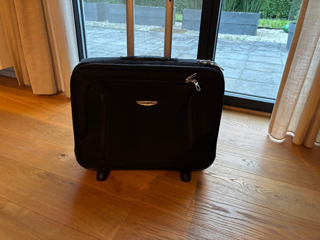 Samsonite laptoptas op wielen, Computers en Software, Ophalen, Gebruikt, Trolleytas, Samsonite