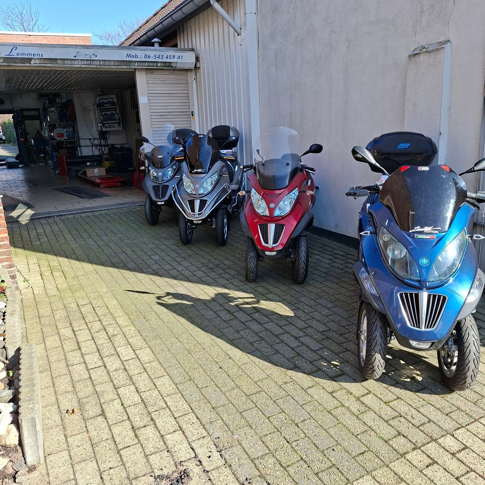 Piaggio mp3 onderdelen bijna alles, Ophalen of Verzenden