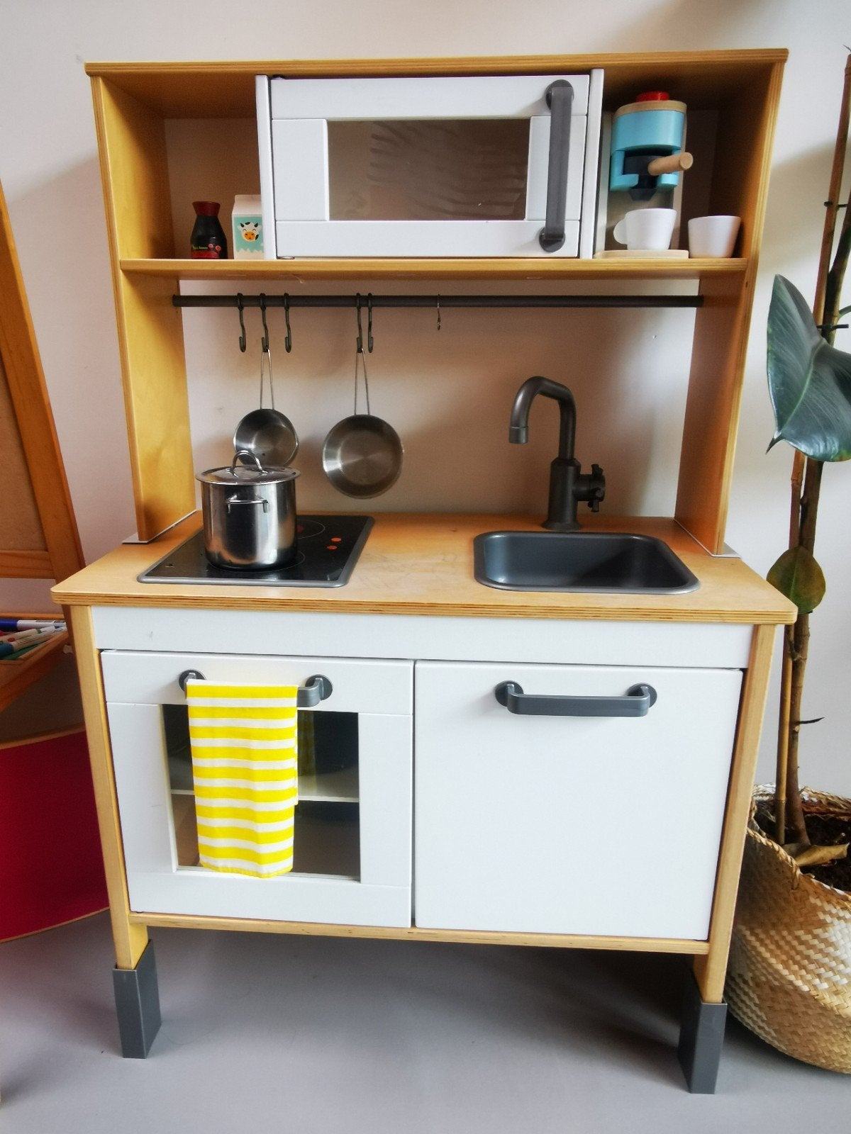 Ikea Duktig keukentje met veel houten extra's (zie foto's), Kinderen en Baby's, Ophalen