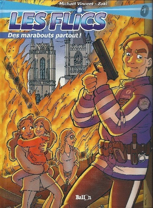 Les Flics - Des marabouts partout ! T01 RE, Neuf, Enlèvement ou Envoi, Une BD, Zaki & Vincent
