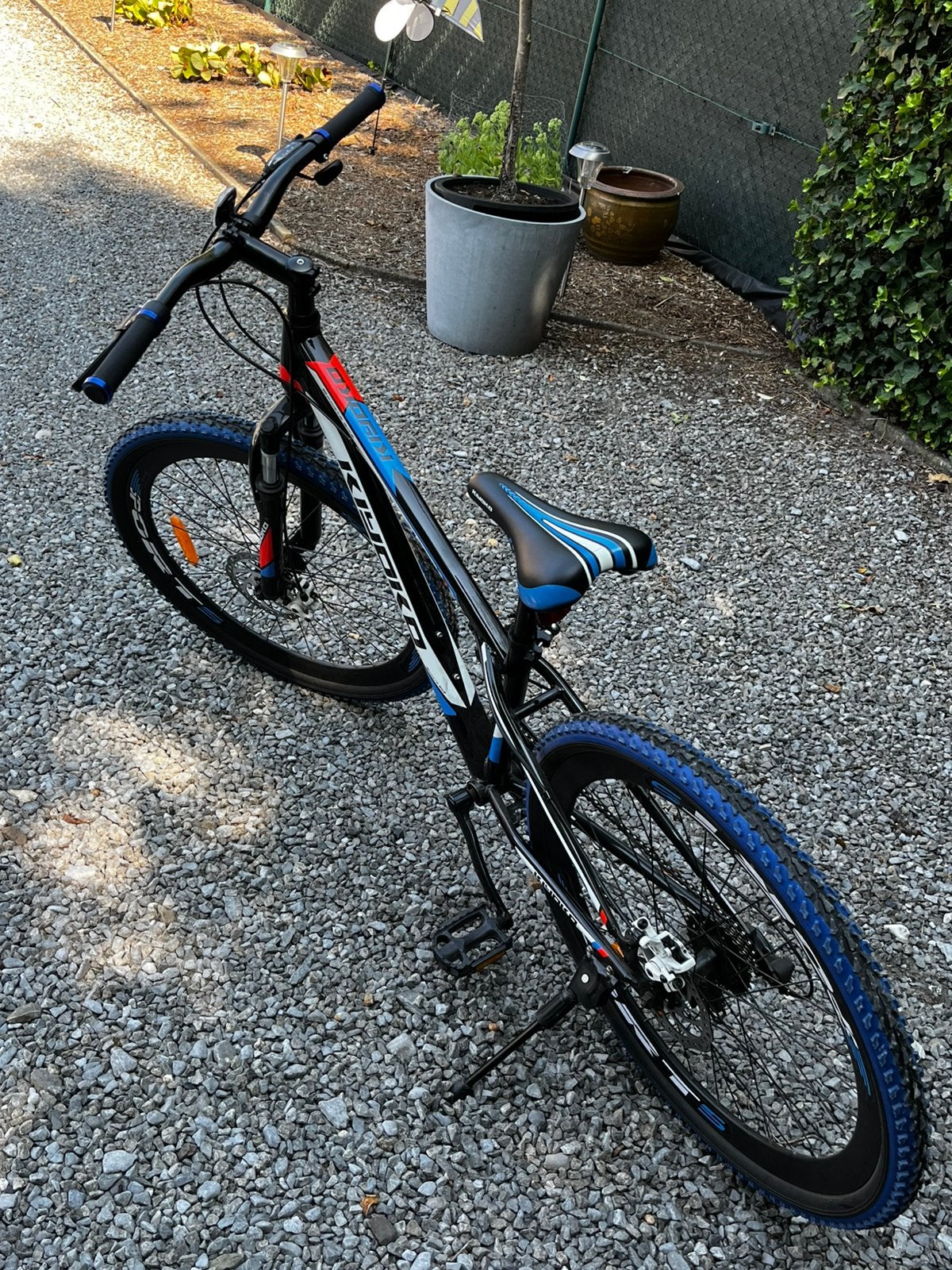 Mtb 26 inch verhoogde velgen met schijfremmen, Fietsen en Brommers, Ophalen, 24 inch of meer, Staal, Zo goed als nieuw