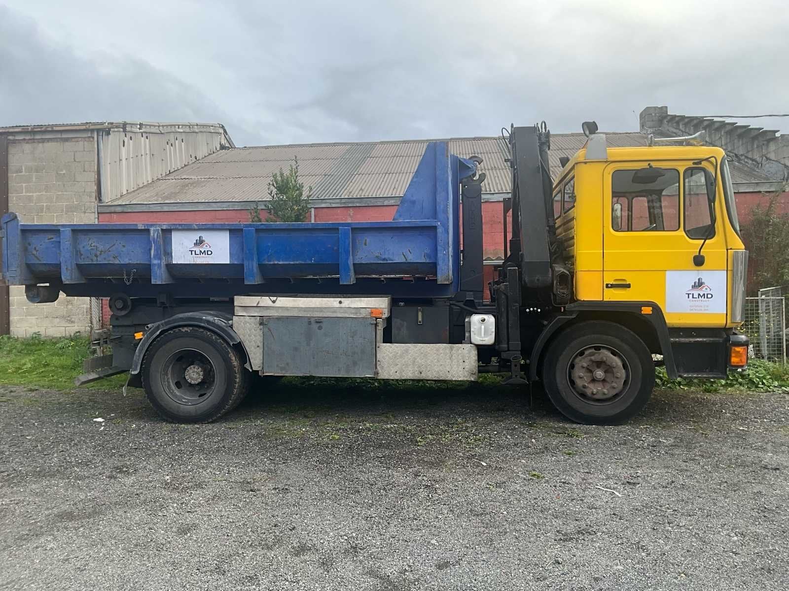 1990 Man M18F MAN M18 F 4x2 hydraulische tipper – inclusie, Auto's, Bedrijf, Te koop, MAN, Overige brandstoffen