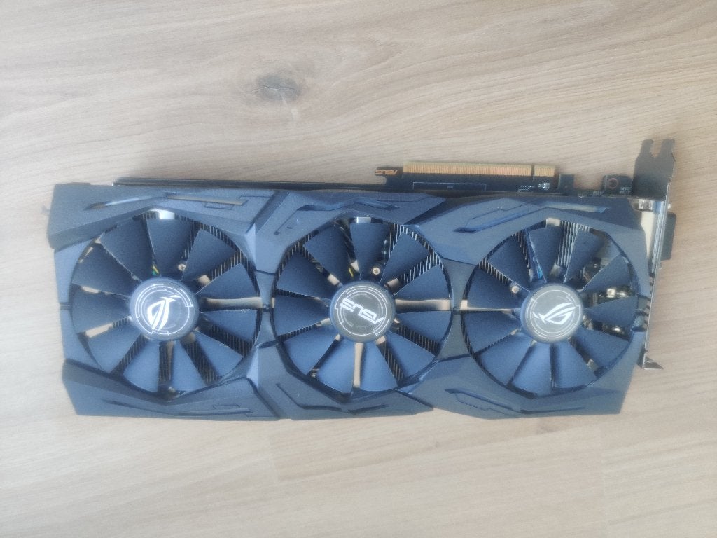 Grafische kaart ASUS ROG Strix Radeon RX 580 OC edition, Ophalen, PCI-Express 3, Gebruikt, AMD