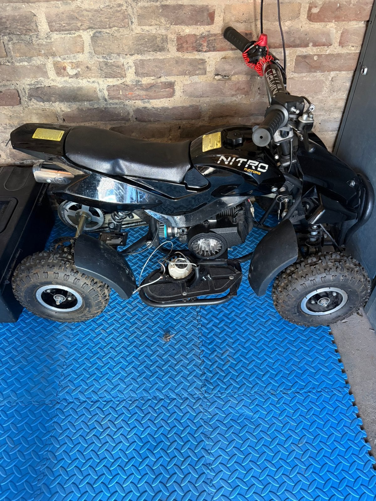 Nitro Miniquad, Ophalen, Overige typen, 49 cc, Zo goed als nieuw
