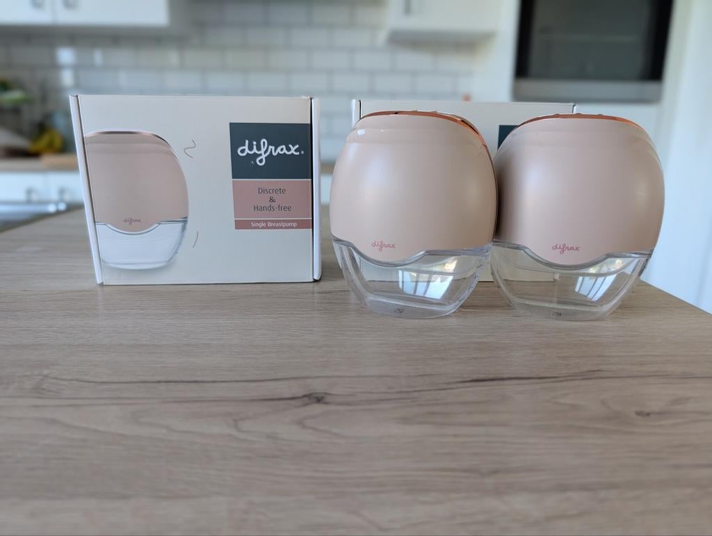 Difrax hands-free borstkolven (draagbaar), Ophalen