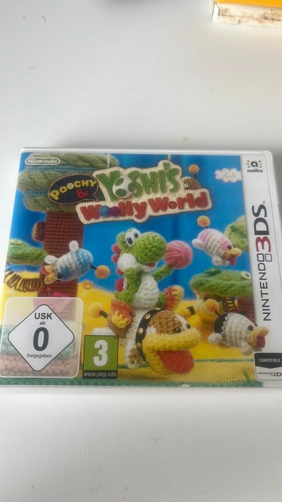 Le monde laineux de Poochy et Yoshi, Consoles de jeu & Jeux vidéo, Jeux | Nintendo 2DS & 3DS, 1 joueur, Enlèvement ou Envoi, Comme neuf