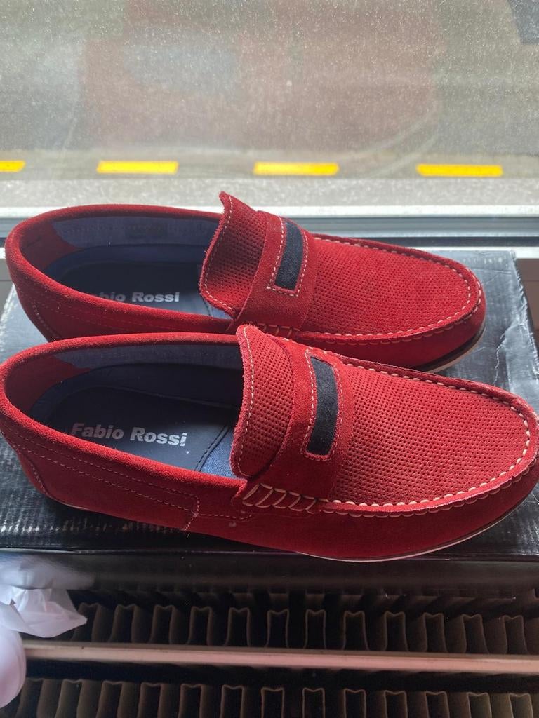Fabio Rossi Rode Suède Loafers, Vêtements | Hommes, Chaussures, Enlèvement, Flâneurs