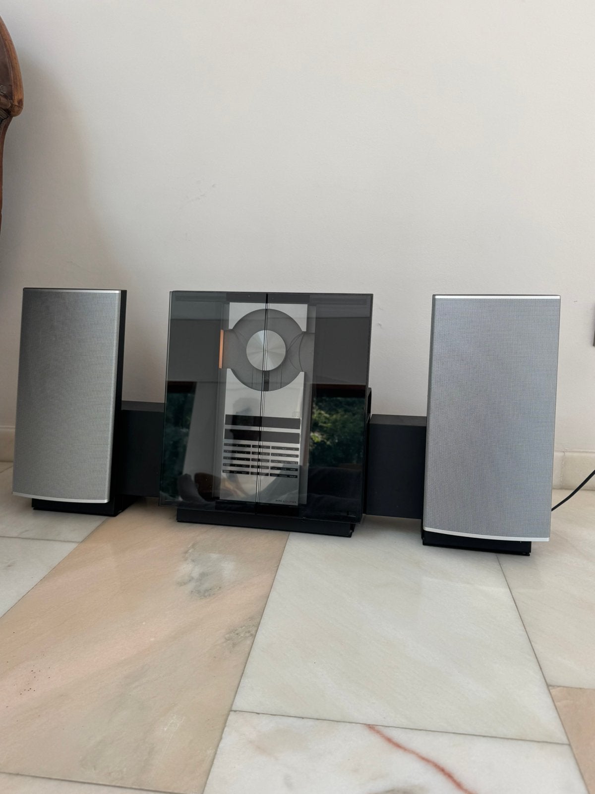 Bang & Olufsen BeoSound 3000 + 2x BeoLab 2500 + Beo4, Ophalen, Zo goed als nieuw, Cd-speler, Bang & Olufsen