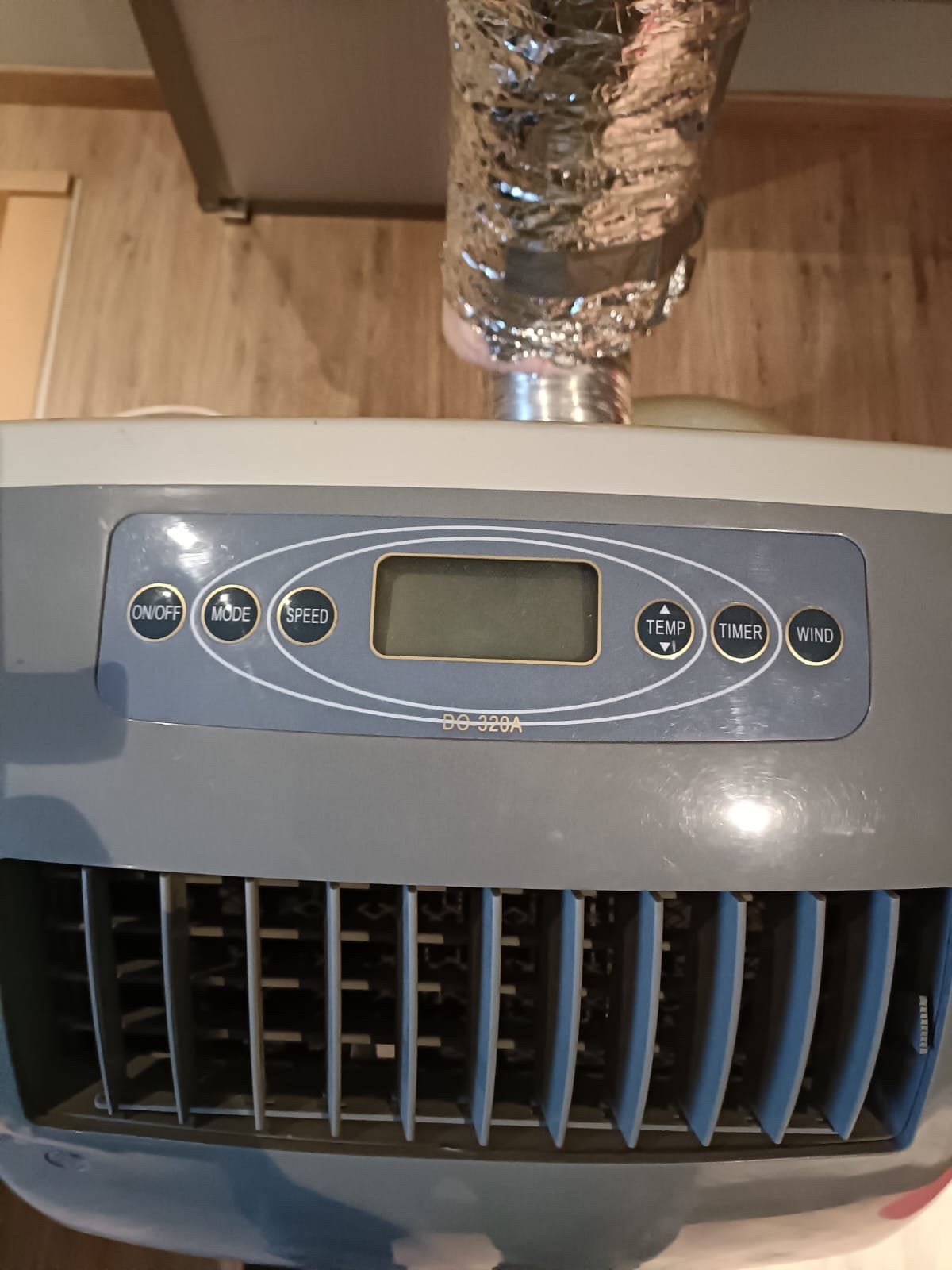 Te koop mobiele airco merk Domo, Electroménager, Refroidissement et Déshumidification, Comme neuf, Enlèvement, Minuterie