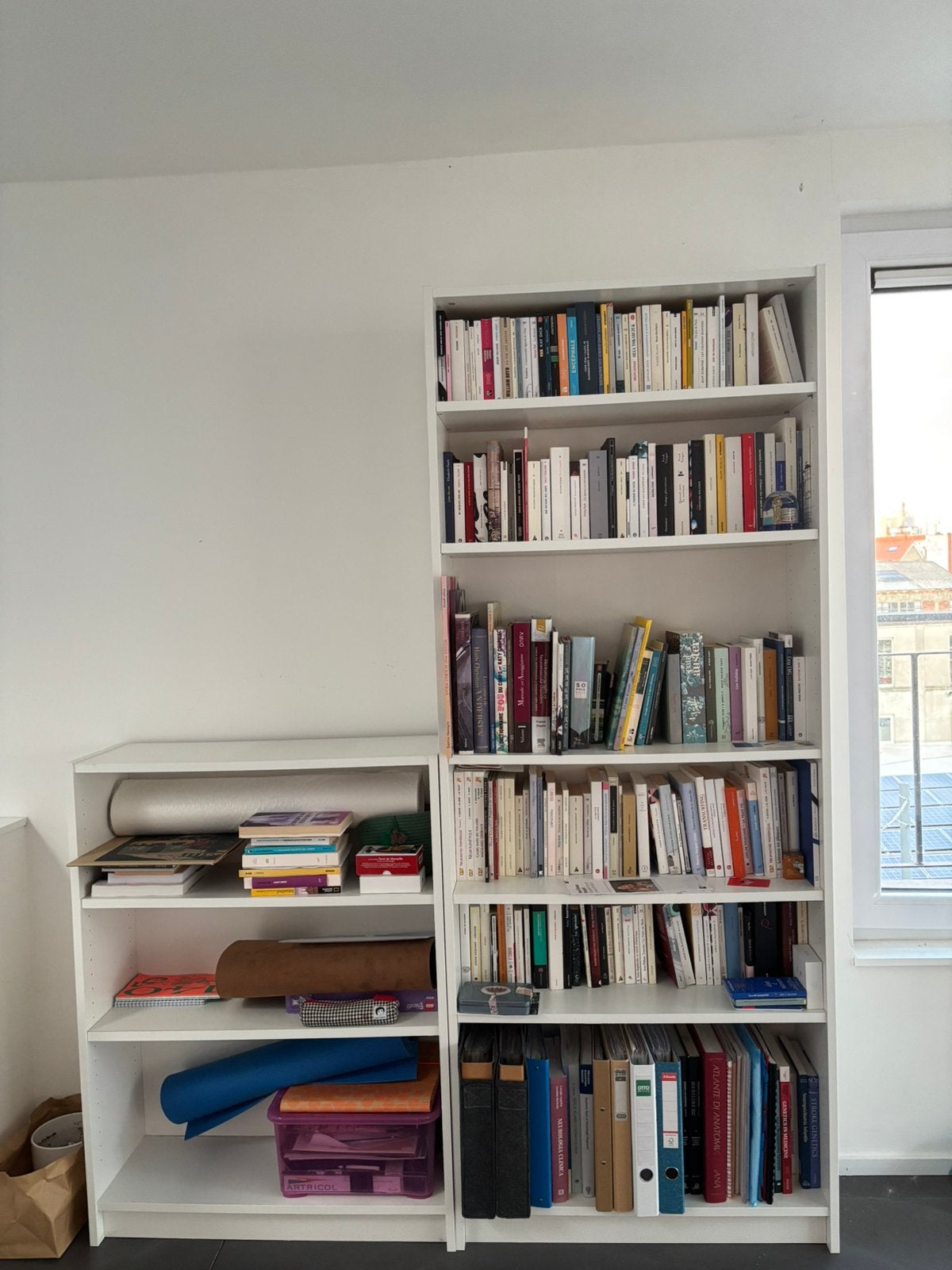 Libreria Billy, Enlèvement, Comme neuf