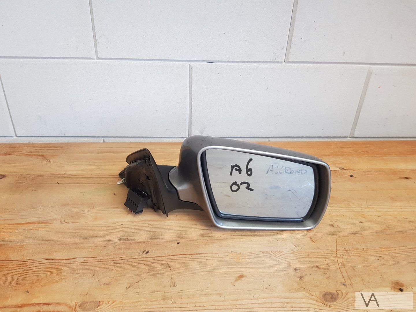 Audi A6 allroad 2001 - 2005 spiegel rechts ZELFDIMMEND €60, Gebruikt, -, -, -