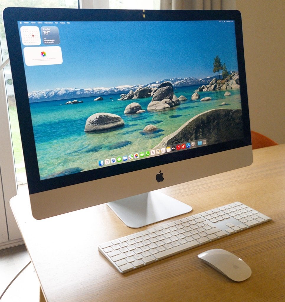 iMac 27" Retina 5K 2020 — i7 — 40 GB RAM, Computers en Software, Ophalen, 32 GB, 27 pouces, écran Retina 5K, résolution 5120 × 2880 pixels.