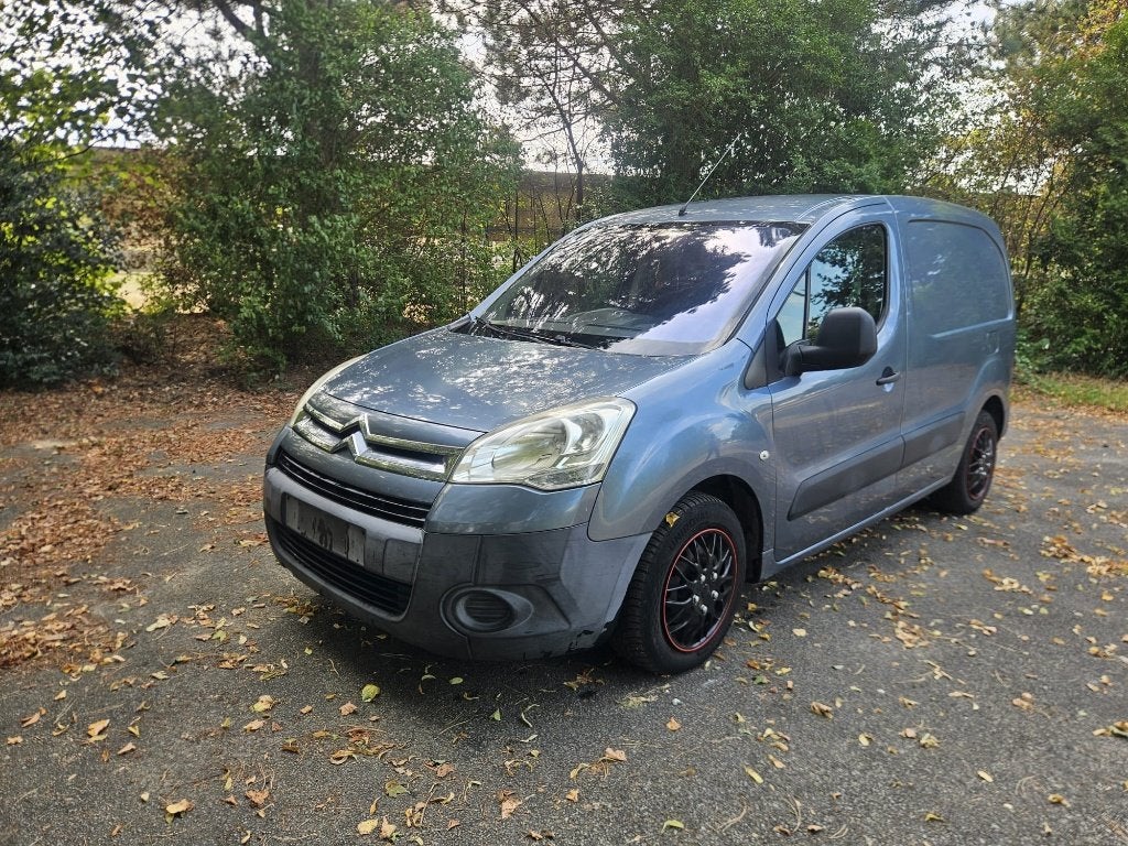 citroen berlingo 1.6hdi 55kw 166dkm, Auto's, Dealer onderhouden, Zwart, 4 cilinders, Blauw