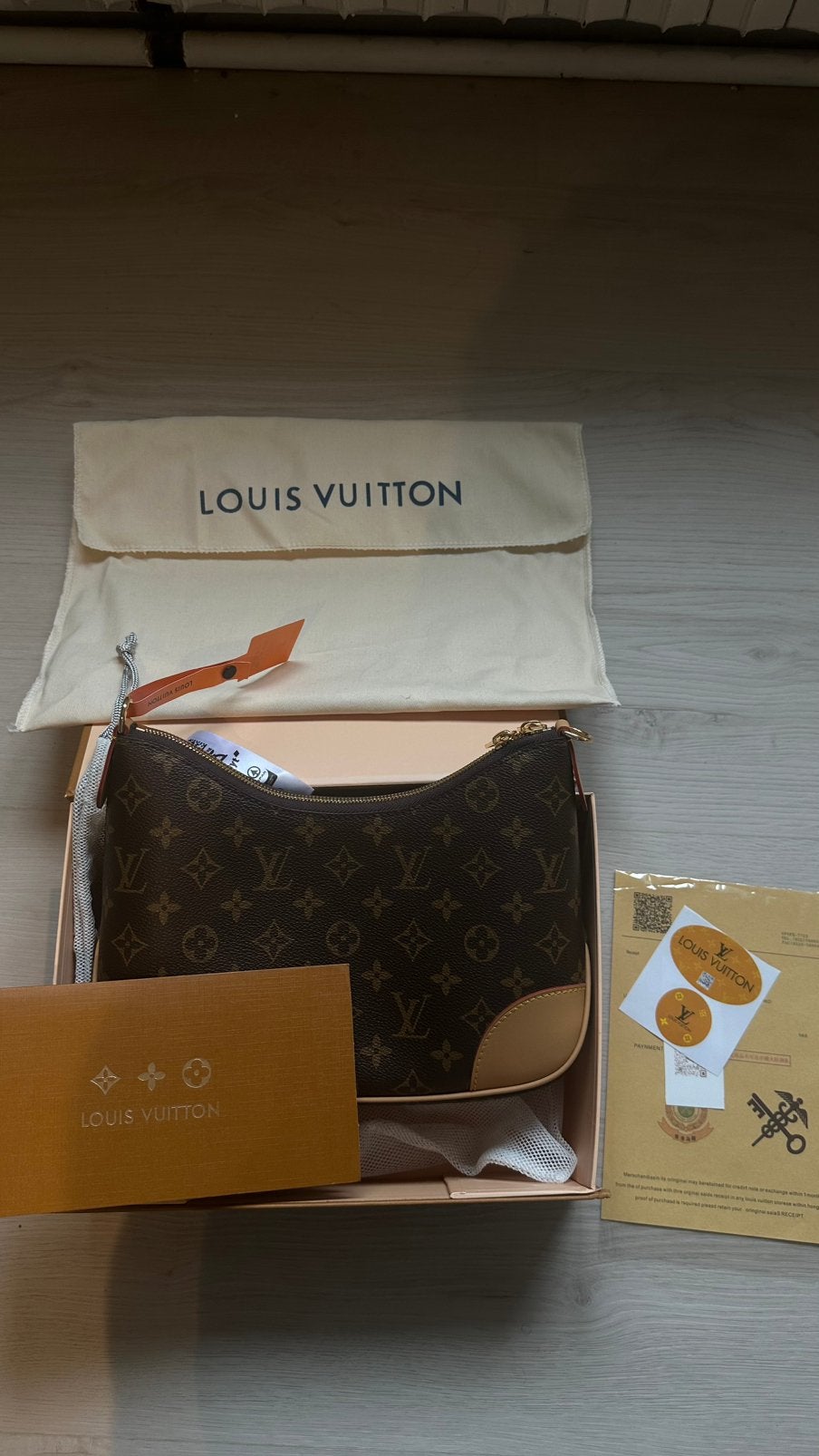 Louis Vuitton Monogram Schoudertas met Afneembare Band, Overige merken, Beige, Ophalen of Verzenden, Zo goed als nieuw