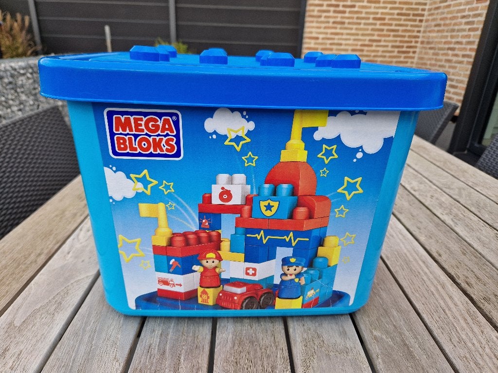 Mega Bloks - zonder figuren/auto  - enkel blokken, Enfants & Bébés, Enlèvement, Utilisé, Megabloks