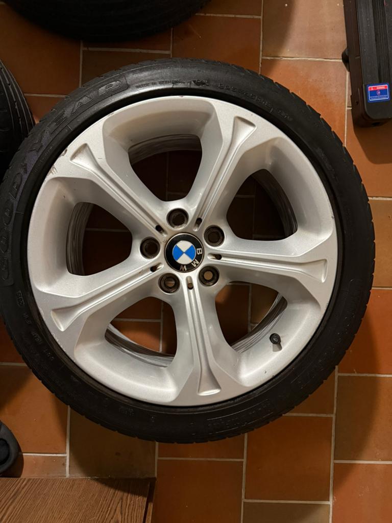 Originele BMW 18 inch Velgen +Goodyear All-Season Run-Flat, Auto-onderdelen, Banden en Velgen, Ophalen, 18 inch, Band(en)