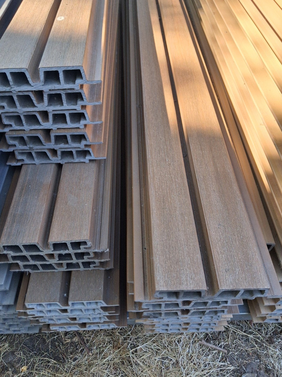 partij fiberdeck weo60 gevelplanken cedar, Ophalen, Nieuw, Overige materialen, 20 tot 50 mm