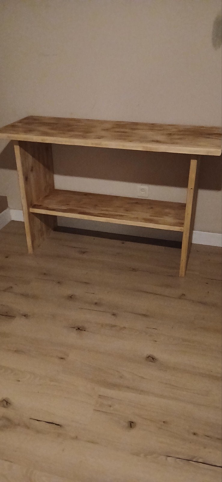 houten muurtafel , sidetable, Ophalen