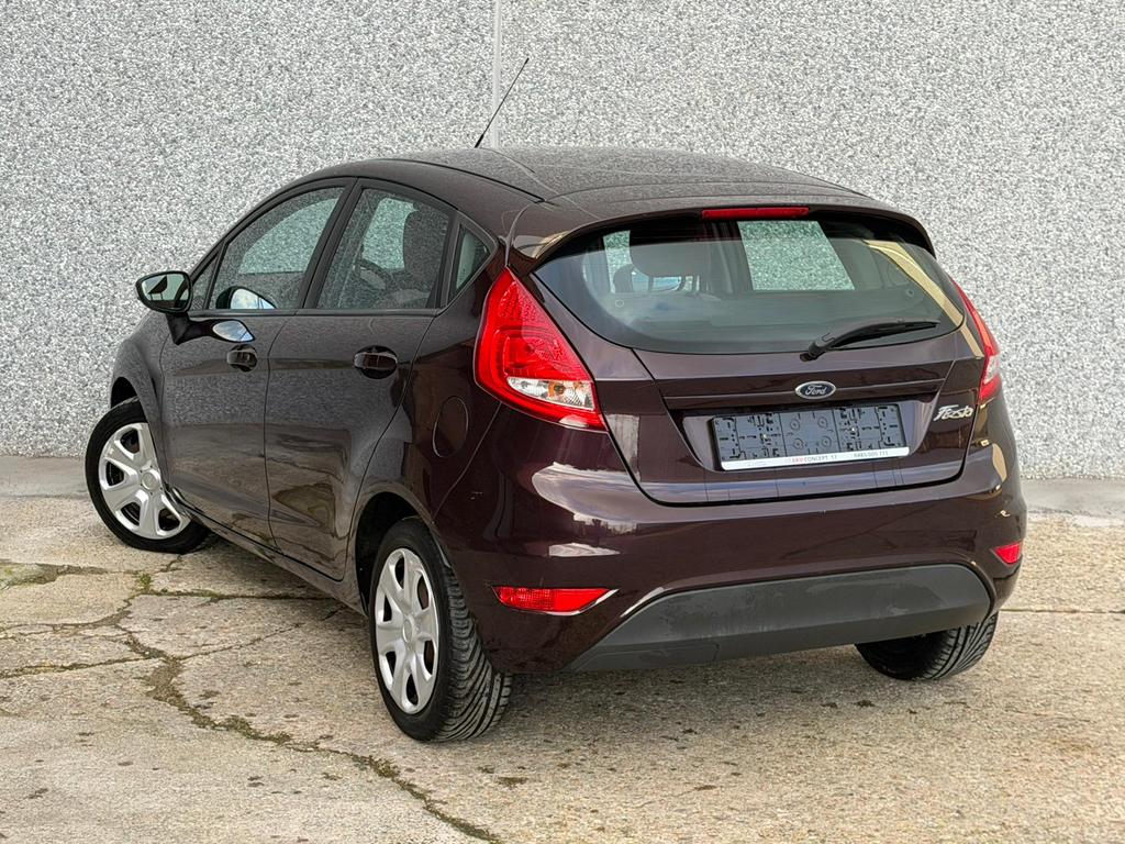 Ford Fiesta 1.25 essence 2009 prête à immatriculer, Auto's, Zwart, Bedrijf, 5 deurs, Fiësta