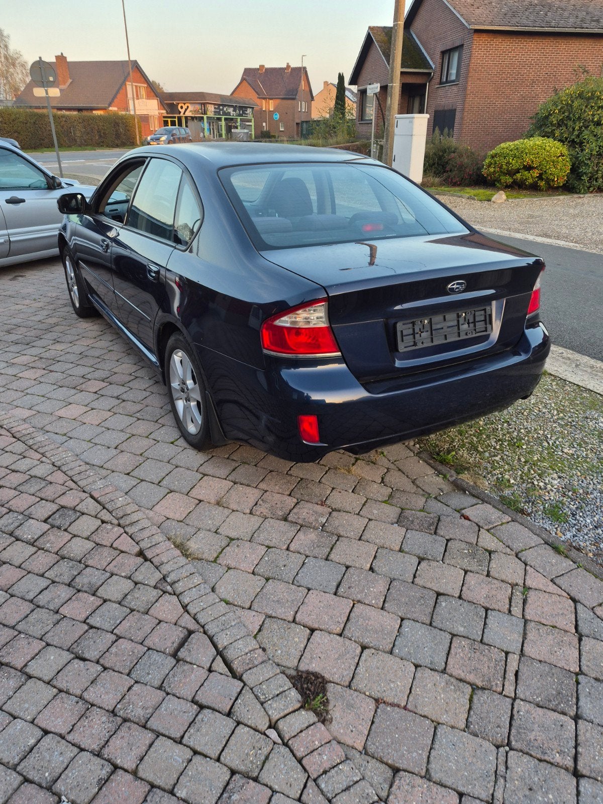 subaru legacy 2.0r zonder motor en uitlaat, Auto's, Stof, Blauw, Particulier, Euro 4