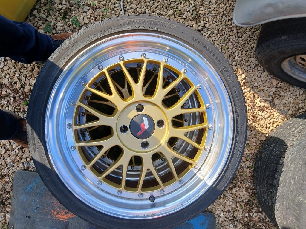 Aluminium wielen + band voor Mazda MX 5, Ophalen, Band(en)