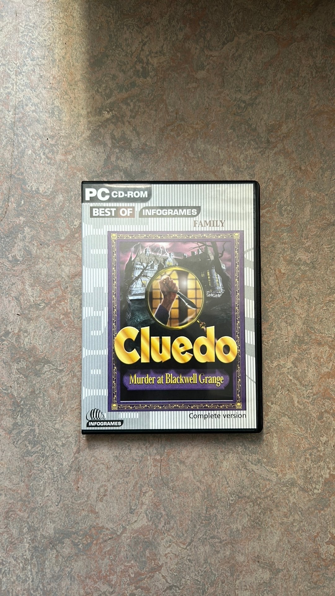 Pc game Cluedo., Ophalen, Zo goed als nieuw