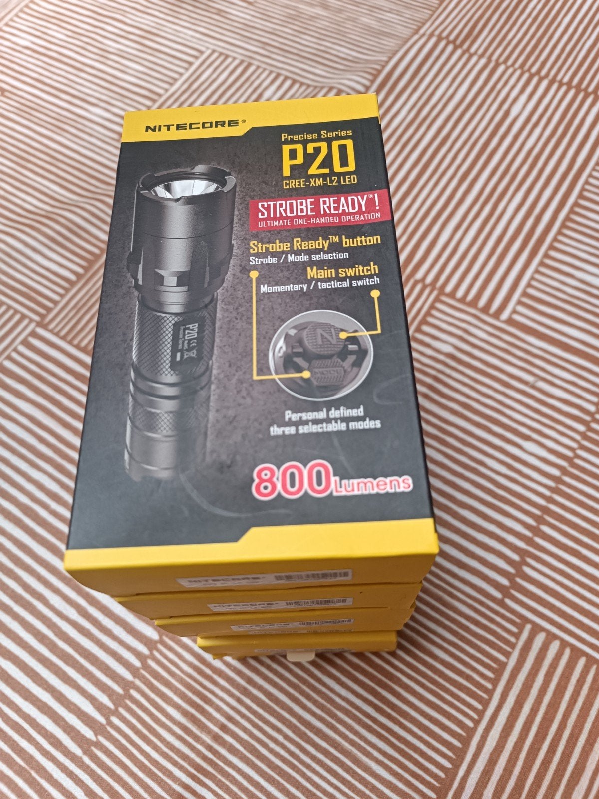 8 x Nitecore P20, Enlèvement ou Envoi, Neuf, Batterie