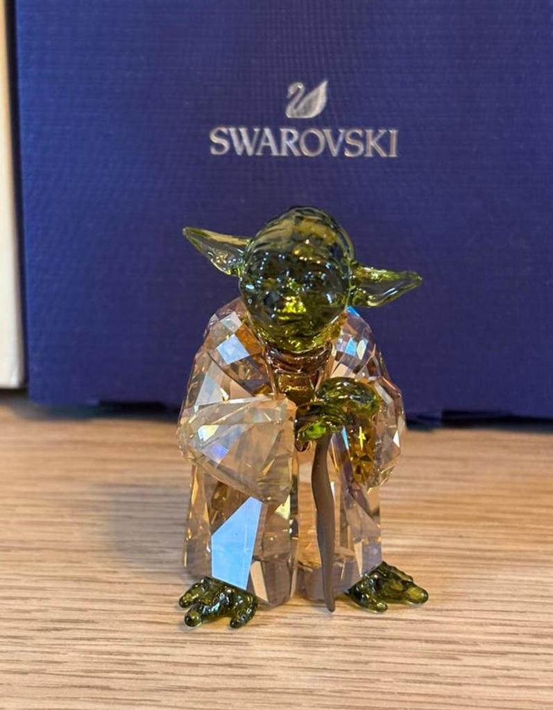 Swarovksi Star Wars Master Yoda, Ophalen of Verzenden, Zo goed als nieuw