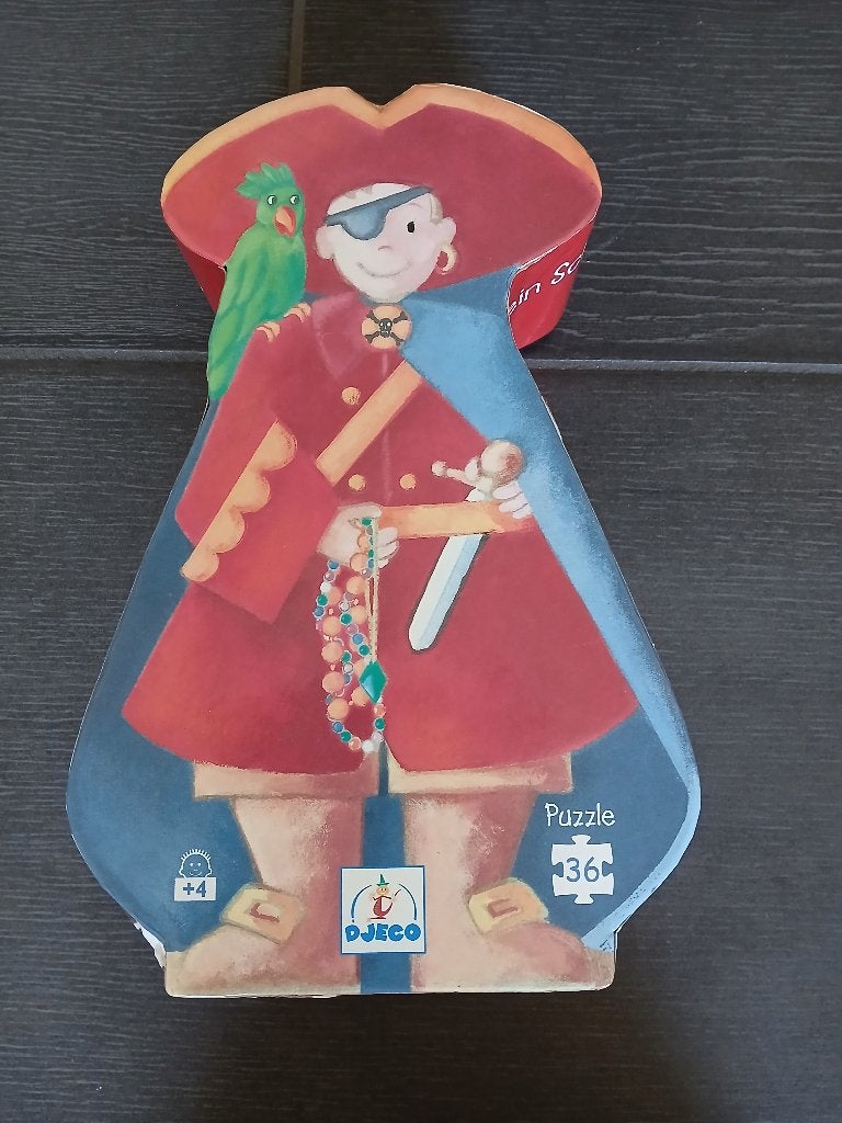Djeco puzzel piraat 36, Ophalen, Gebruikt