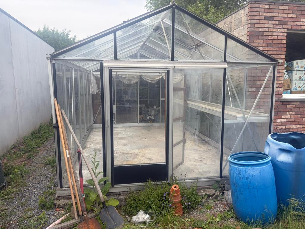Serre, Ophalen, Gebruikt, Kweekkas, Glas