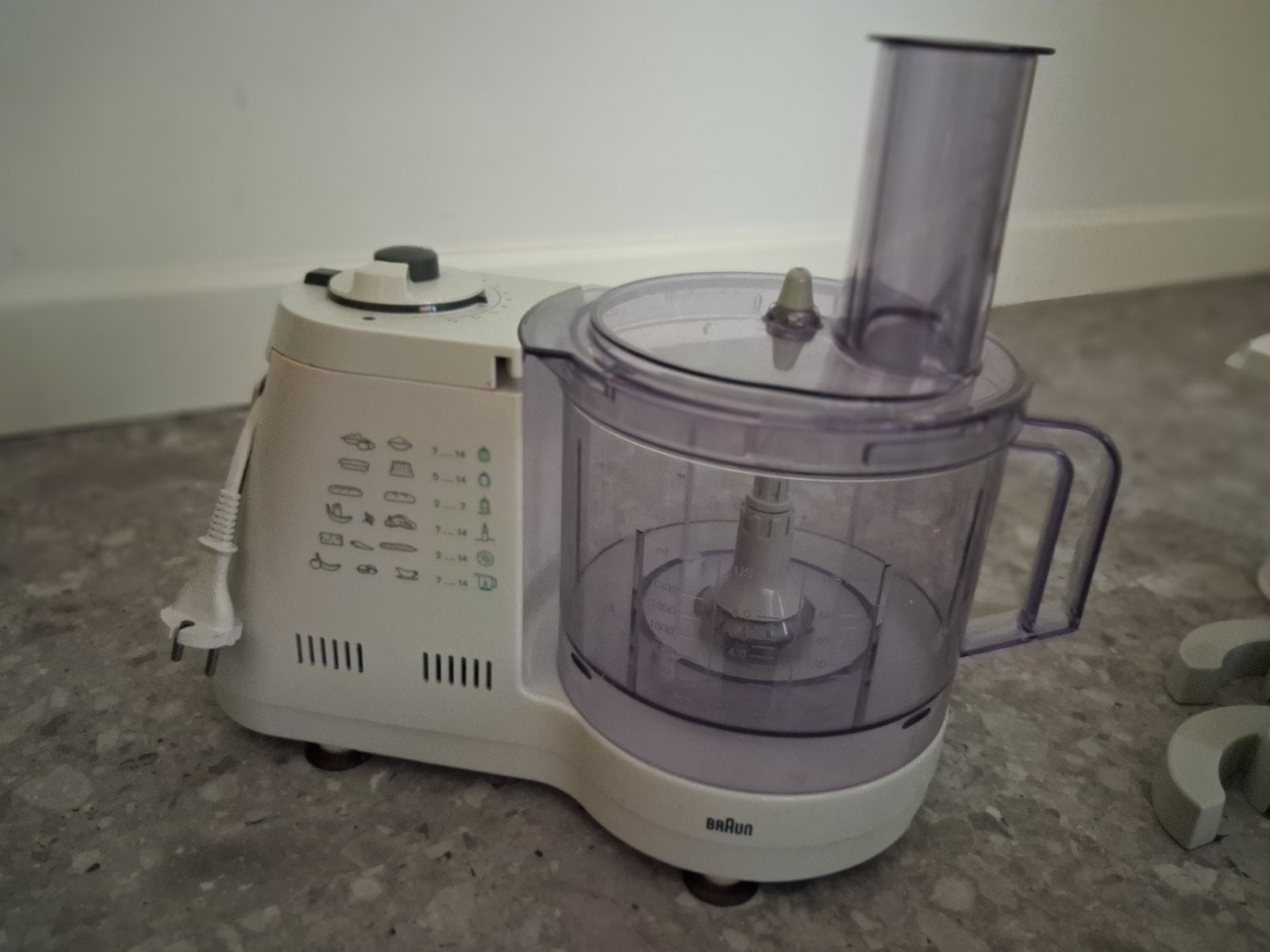 Foodprocessor Braun Multipractic, Elektronische apparatuur, 2 tot 3 liter, Ophalen, Refurbished, 3 snelheden of meer