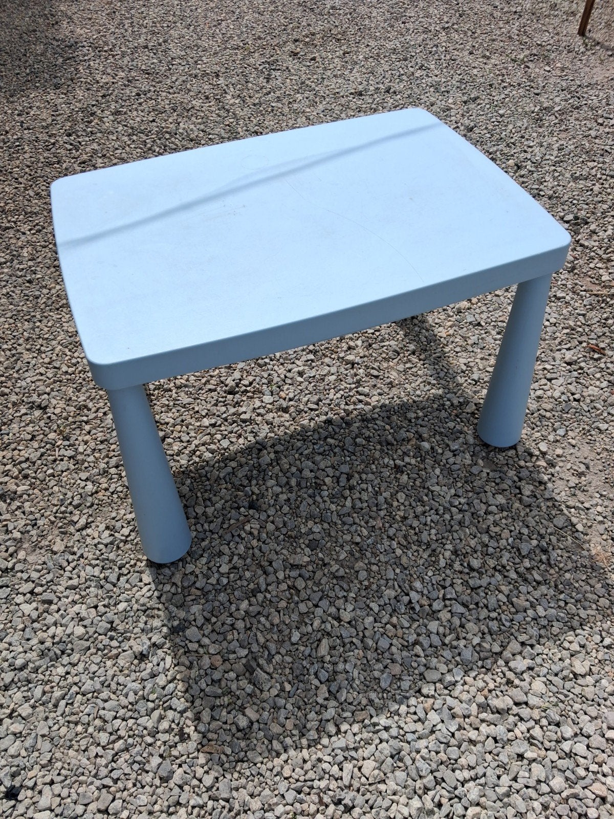 Kindertafeltje ikea, Ophalen