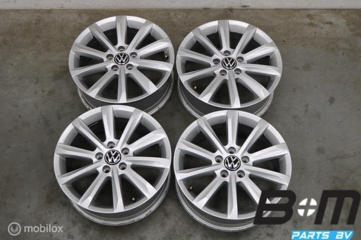 Org 17 inch lichtmetalen velgen VW Passat B8 3G0601025C, Auto-onderdelen, Banden en Velgen, Gebruikt, Velg(en), 17 inch, Personenwagen