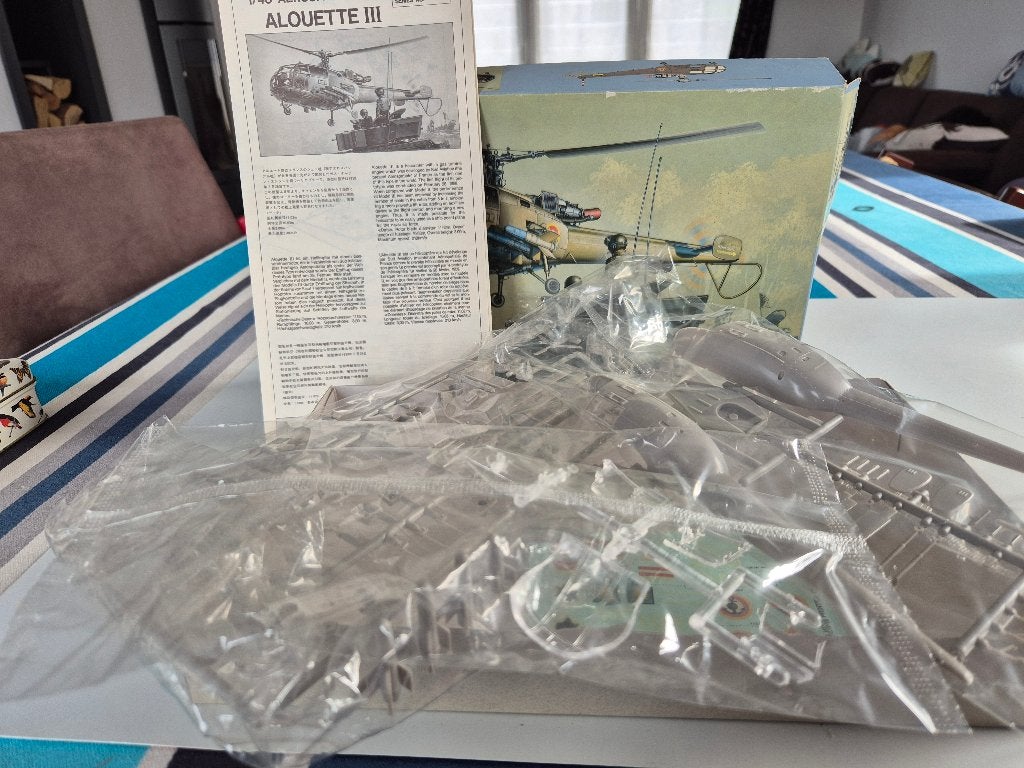 Modelisme alouette III 1:40, Neuf, Enlèvement, Hélicoptère, Plus grand que 1:72