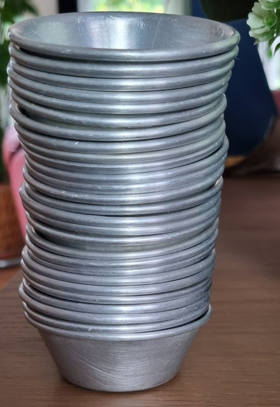 27 moules en aluminium pour la confection de pasteis de nata, Enlèvement