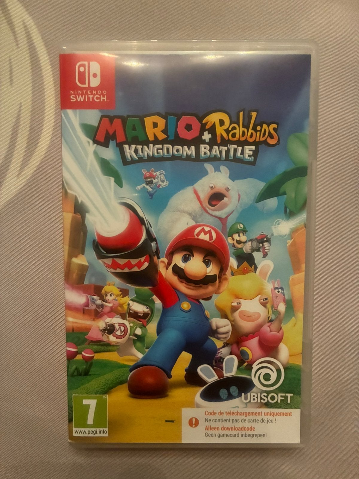 Mario + La bataille du Royaume des Lapins Crétins, Enlèvement ou Envoi, 2 joueurs, À partir de 7 ans, Aventure et Action