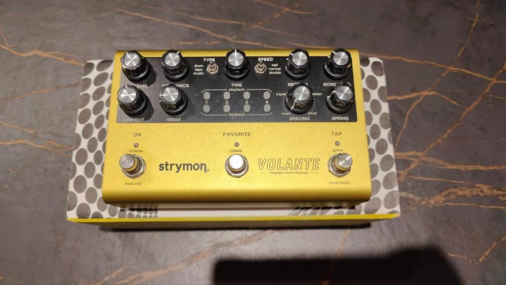 Strymon Volante, Musique & Instruments, Effets, Enlèvement ou Envoi, Comme neuf, Delay ou Écho