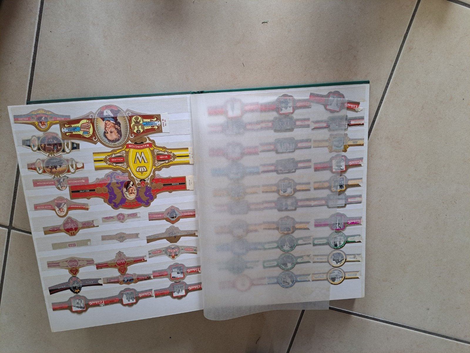 Sigarenbandjes, Ophalen