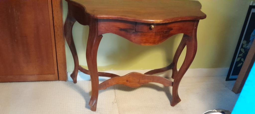 Prachtige sidetable...hout...1 lade..., Ophalen